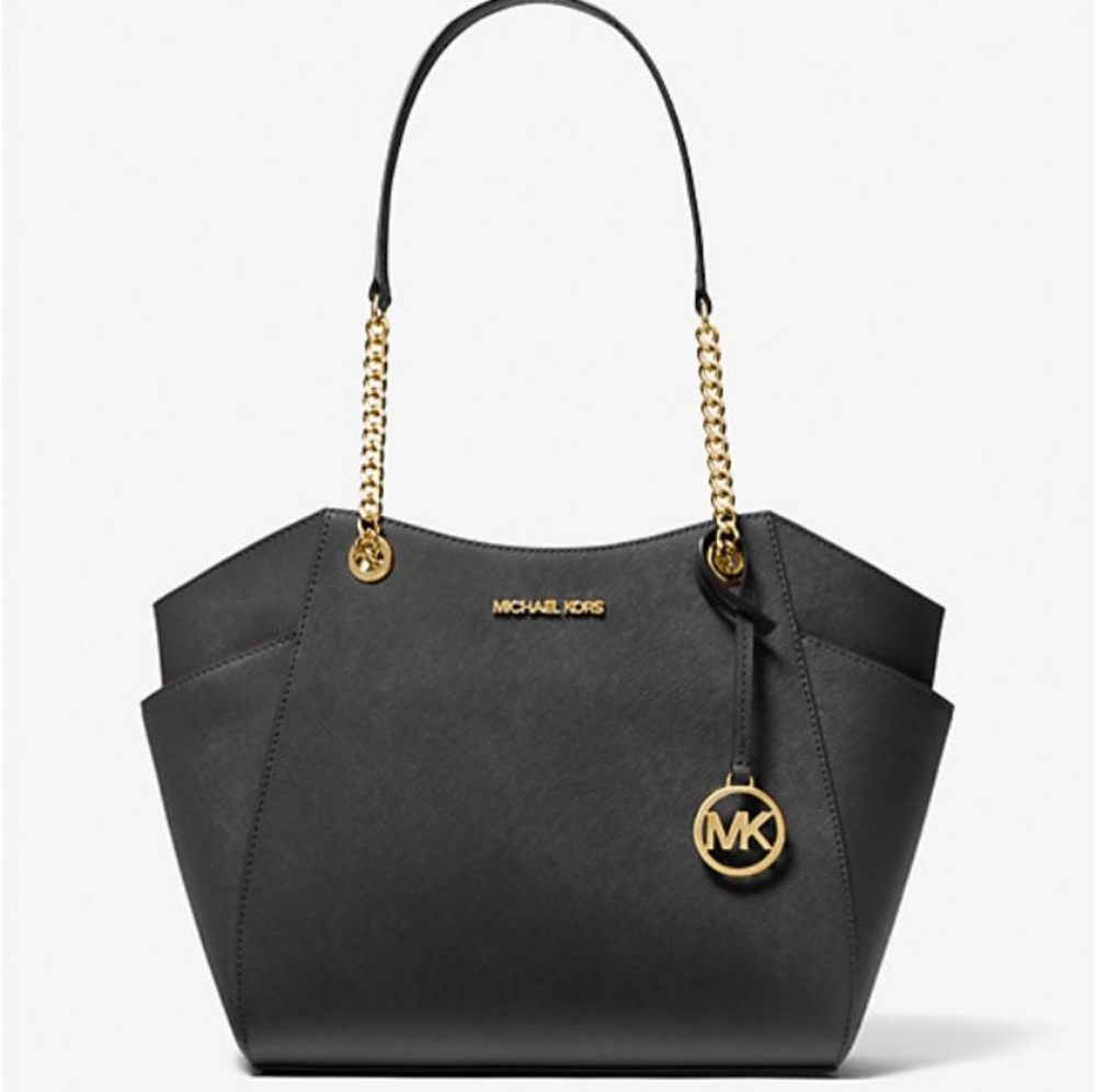 Michael Kors Large Saffiano Leather Shoulder Bag